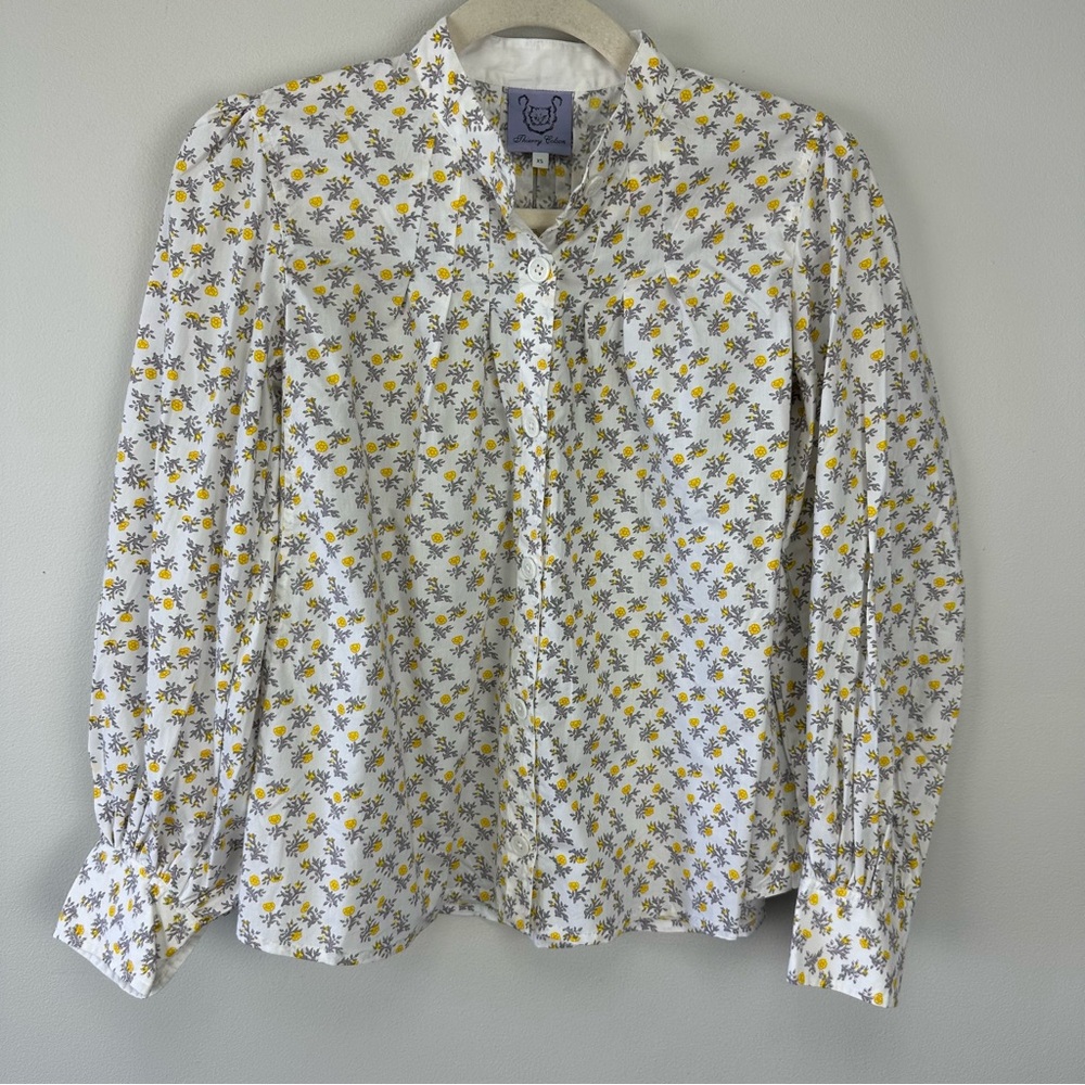 Thierry Colson Floral Yana Blouse Top